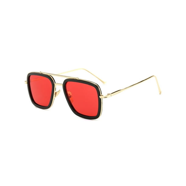 Marvel Tony Stark Men Sunglasses Flight 006 Fashion Avengers Iron Man Glasses